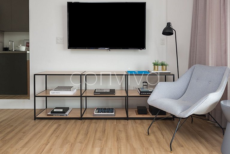 FI173 Studio elegante Itaim Bibi