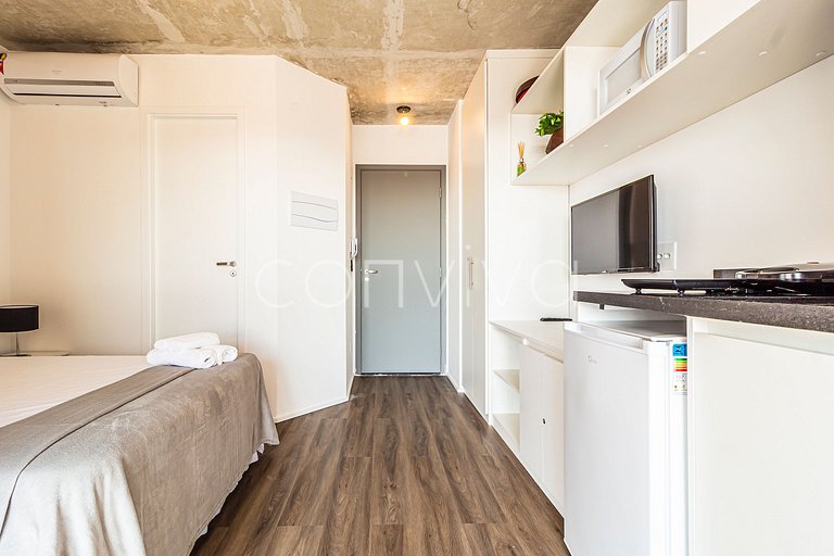 VNBR810 Apartamento minimalista no Bom Retiro