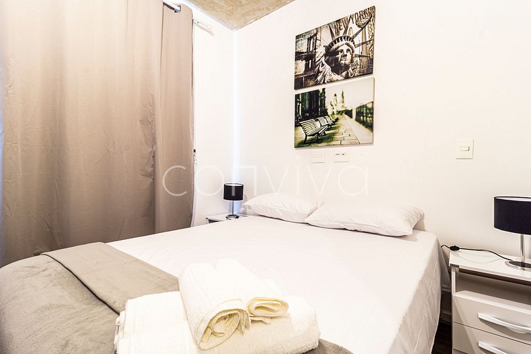 VNBR810 Apartamento minimalista no Bom Retiro
