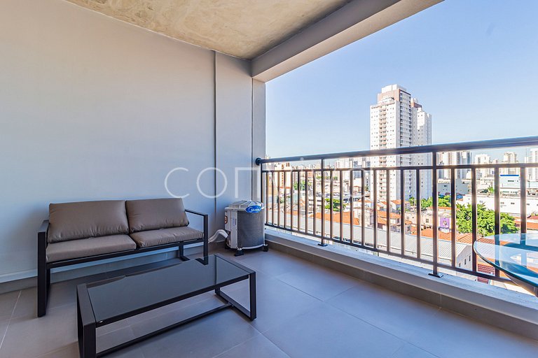 VNBR812 Apartamento minimalista no Bom Retiro