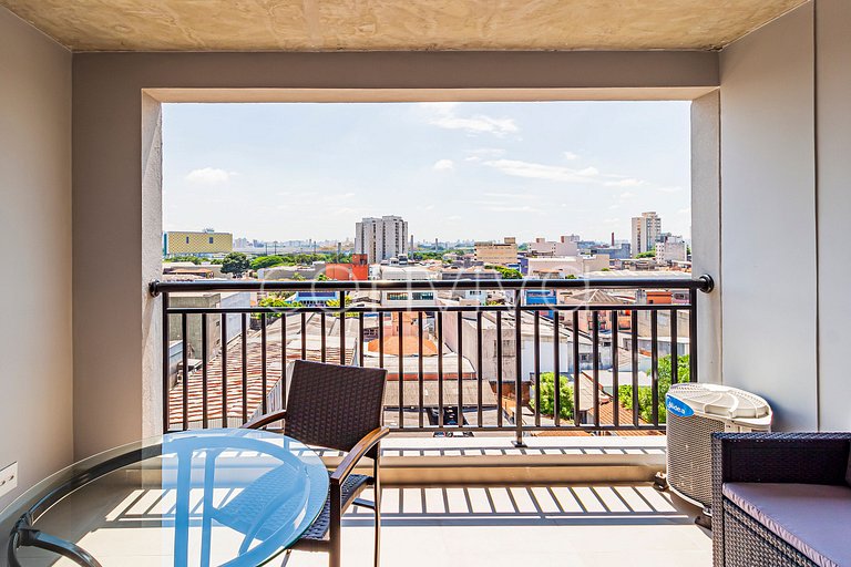 VNBR805 Apartamento minimalista no Bom Retiro