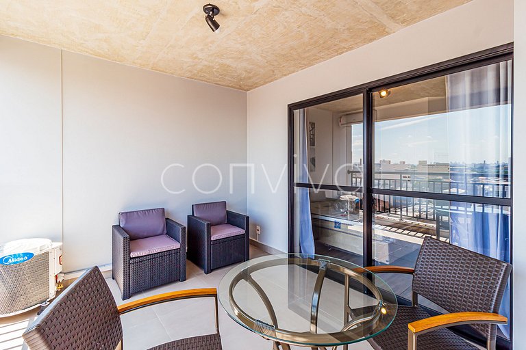 VNBR805 Apartamento minimalista en Bom Retiro