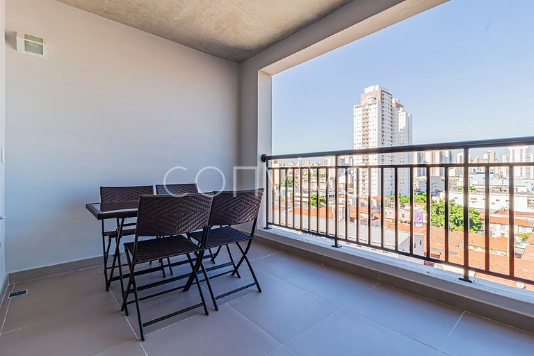 VNBR806 Apartamento minimalista no Bom Retiro