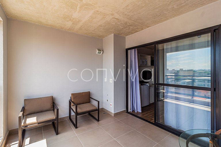 VNBR810 Apartamento minimalista no Bom Retiro