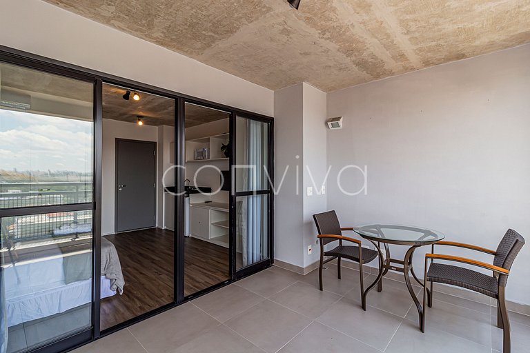 VNBR915 Apartamento minimalista en Bom Retiro