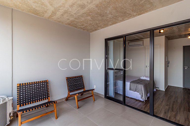 VNBR915 Apartamento minimalista no Bom Retiro