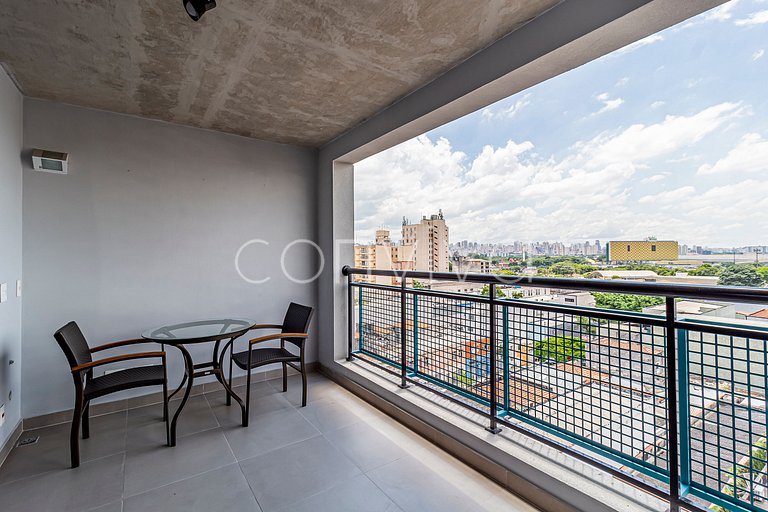 VNBR915 Apartamento minimalista en Bom Retiro