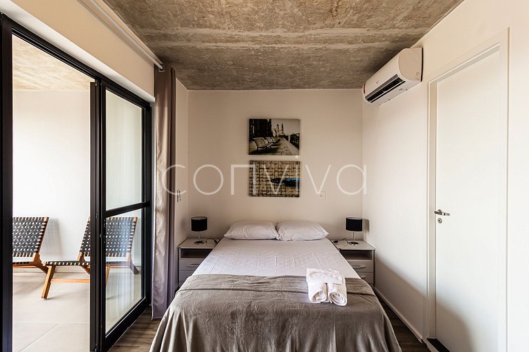 VNBR915 Apartamento minimalista en Bom Retiro