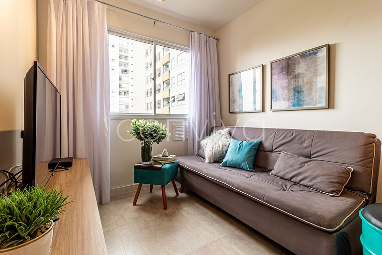 FC509 Two-bedroom apartment at Frei Caneca Street