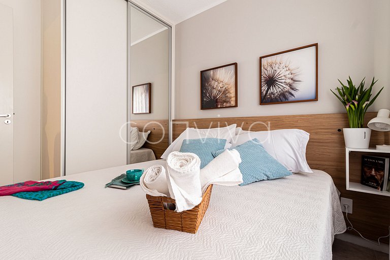 FC509 Apartamento dois quartos na Bela Vista - Av. Paulista