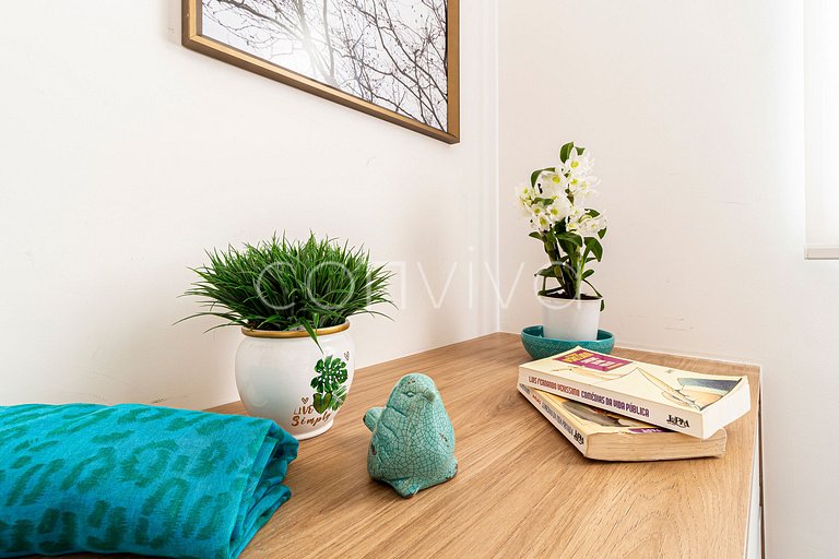 FC509 Apartamento dois quartos na Bela Vista - Av. Paulista