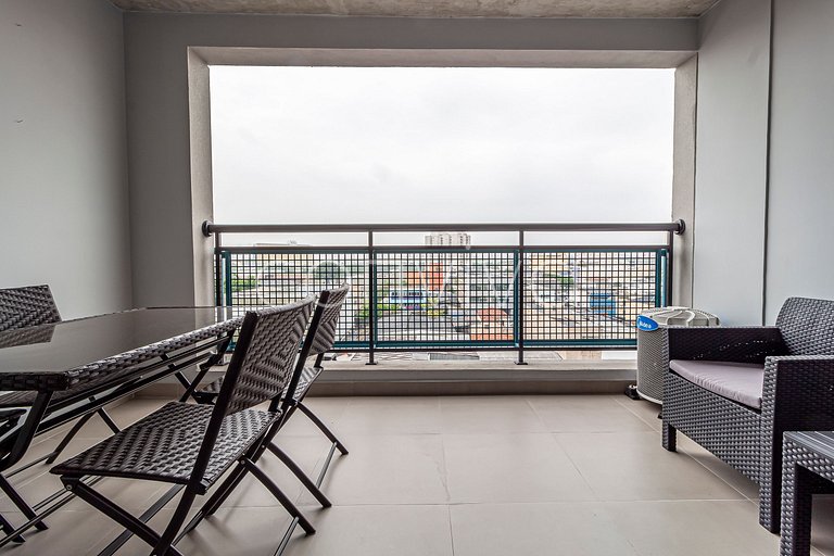 VNBR809 Apartamento minimalista en Bom Retiro