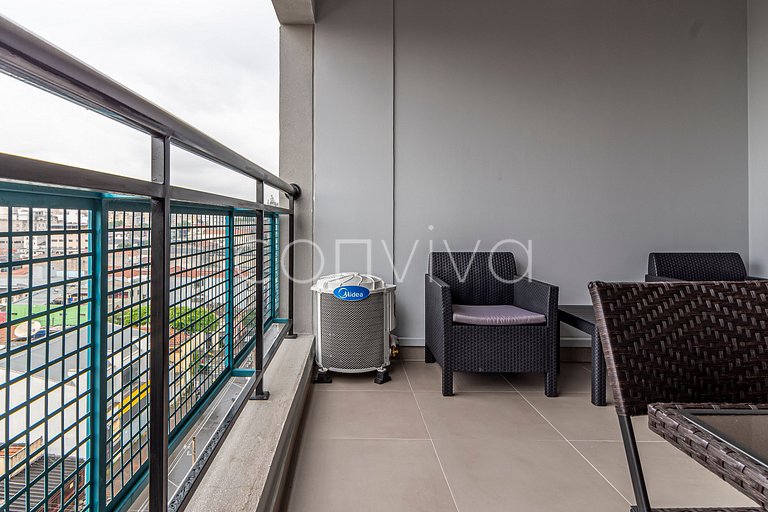 VNBR809 Apartamento minimalista en Bom Retiro