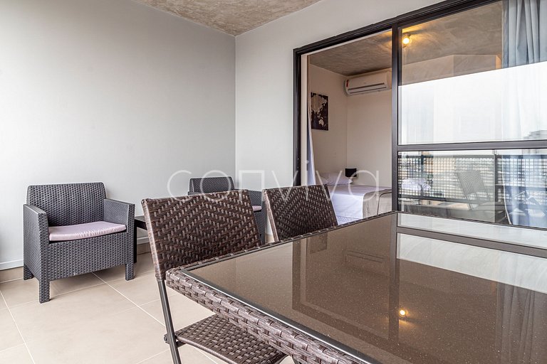 VNBR809 Apartamento minimalista en Bom Retiro