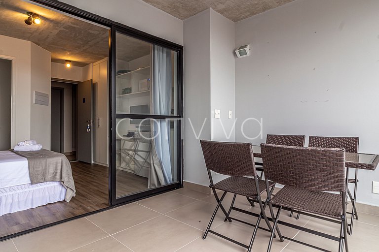 VNBR809 Apartamento minimalista en Bom Retiro