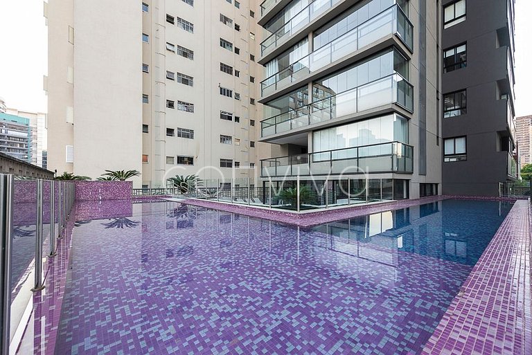 VNCA1101 Apto de 02 quartos na Vila Olímpia + vaga