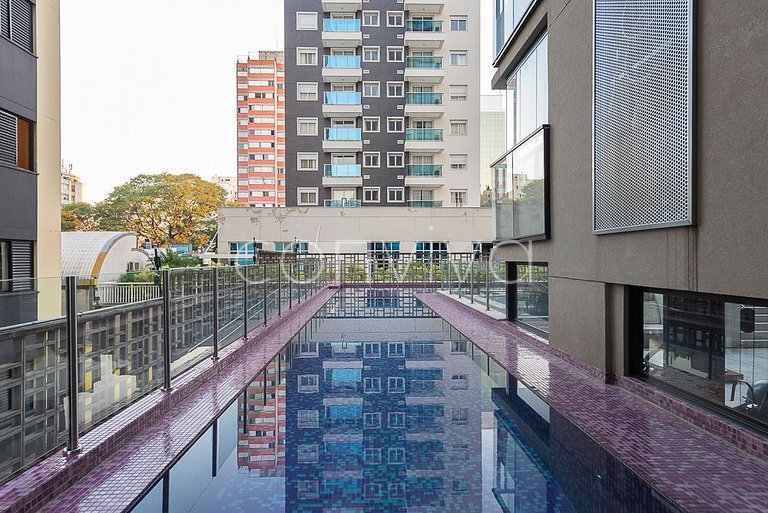 VNCA1101 Apto de 02 quartos na Vila Olímpia + vaga