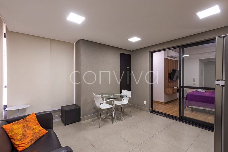 VNCA808 Studio acolhedor na Vila Olímpia