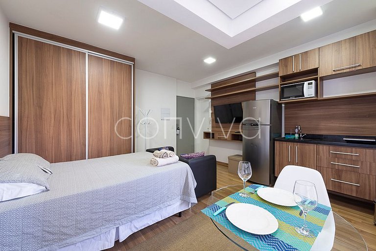 VNCA1003 Cozy studio in Vila Olímpia