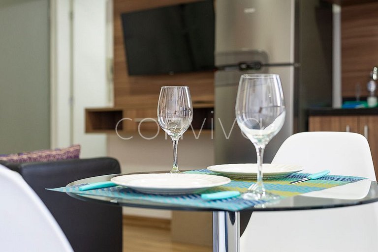 VNCA1003 Studio acolhedor na Vila Olímpia