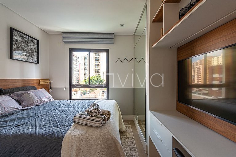 TD77 Apartamento moderno en barrio Saúde