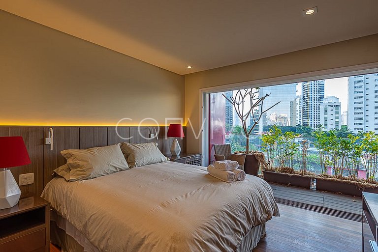 VO41 Apartamento exuberante na Vila Olímpia