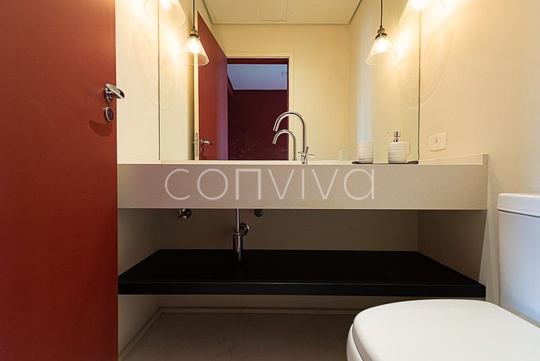 VO41 Apartamento exuberante na Vila Olímpia