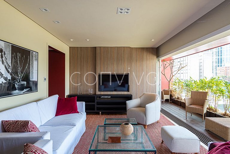 VO41 Apartamento exuberante na Vila Olímpia