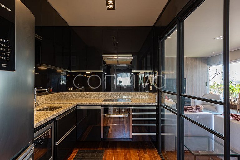 VO41 Apartamento exuberante na Vila Olímpia