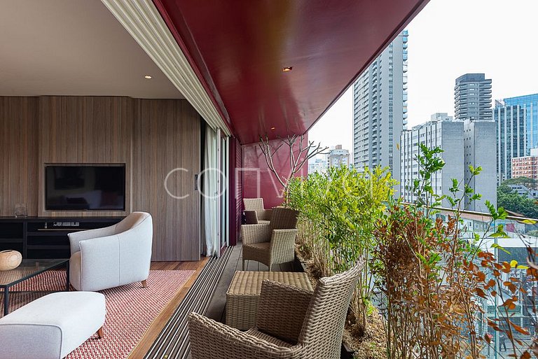 VO41 Apartamento exuberante na Vila Olímpia