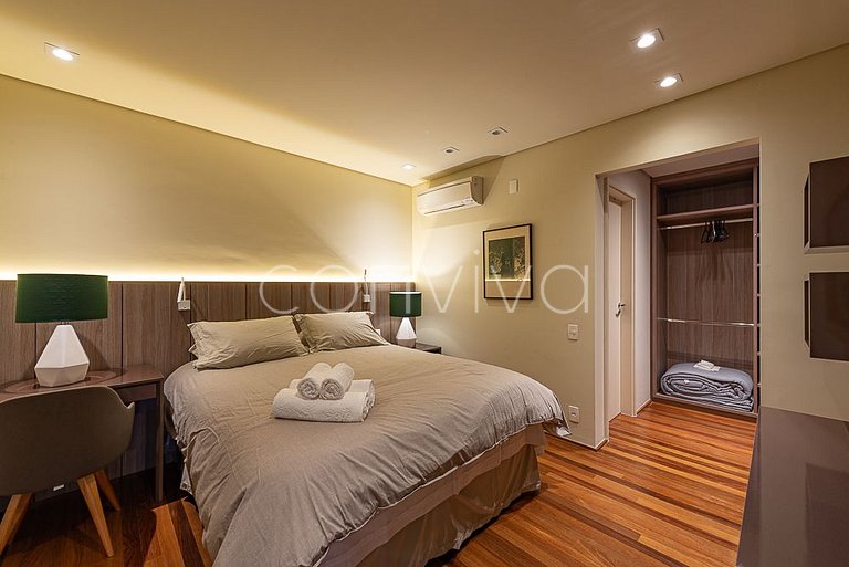 VO42 Apartamento exuberante na Vila Olímpia