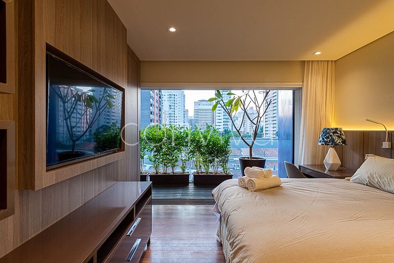 VO43 Apartamento exuberante na Vila Olímpia
