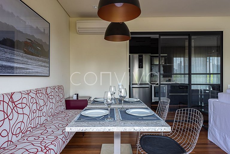 VO41 Apartamento exuberante na Vila Olímpia