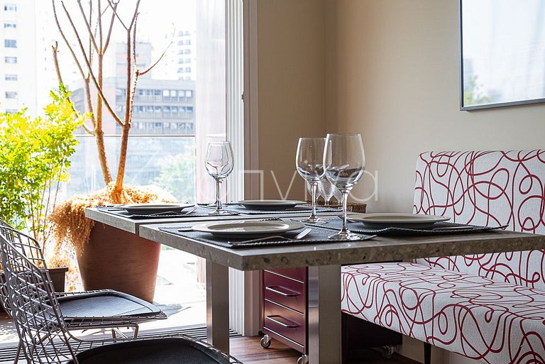 VO41 Apartamento exuberante na Vila Olímpia