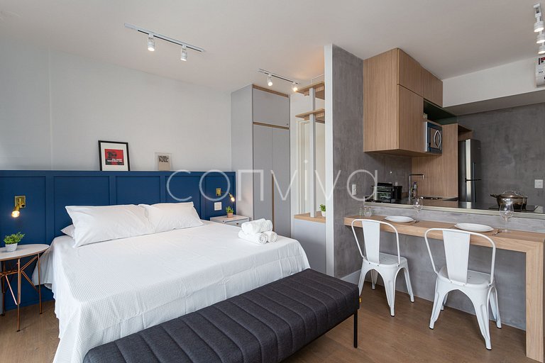 FI021 Apartamento moderno no Forma Itaim