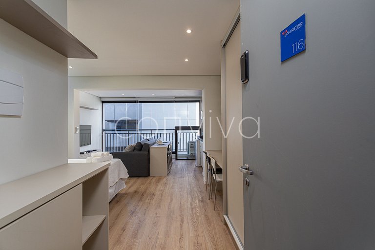 VNBR0116 Apartamento minimalista no Bom Retiro