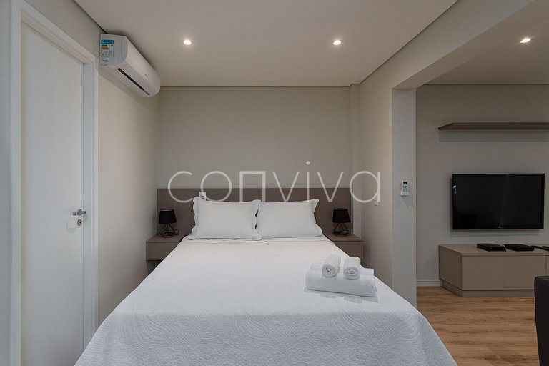 VNBR0116 Apartamento minimalista no Bom Retiro