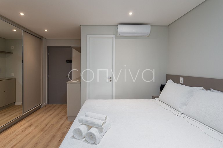 VNBR0116 Apartamento minimalista no Bom Retiro