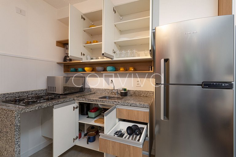 FC201 Two-bedroom at Frei Caneca Street