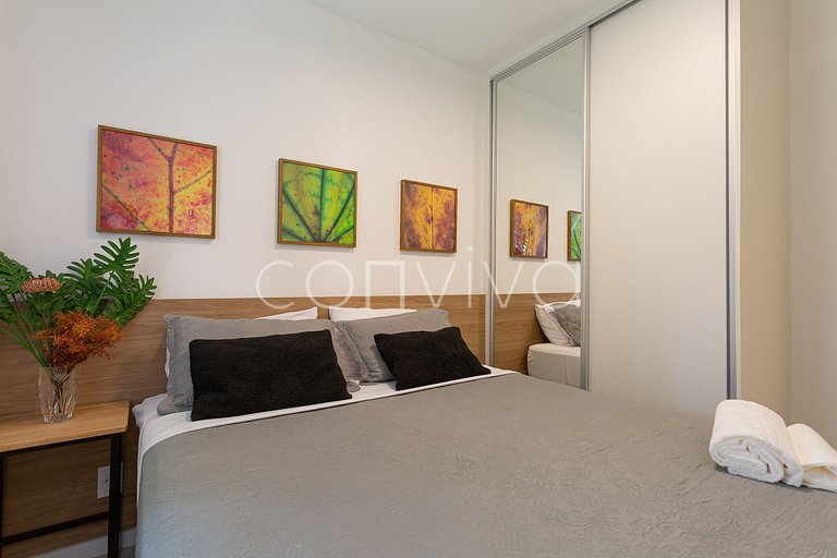 FC201 Apartamento com dois quartos na Frei Caneca