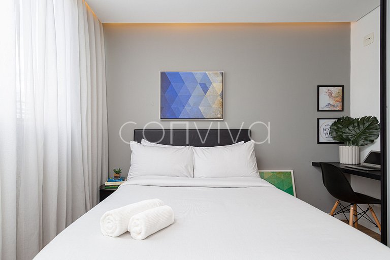 VNFL054 Apartamento aconchegante na Vila Olímpia