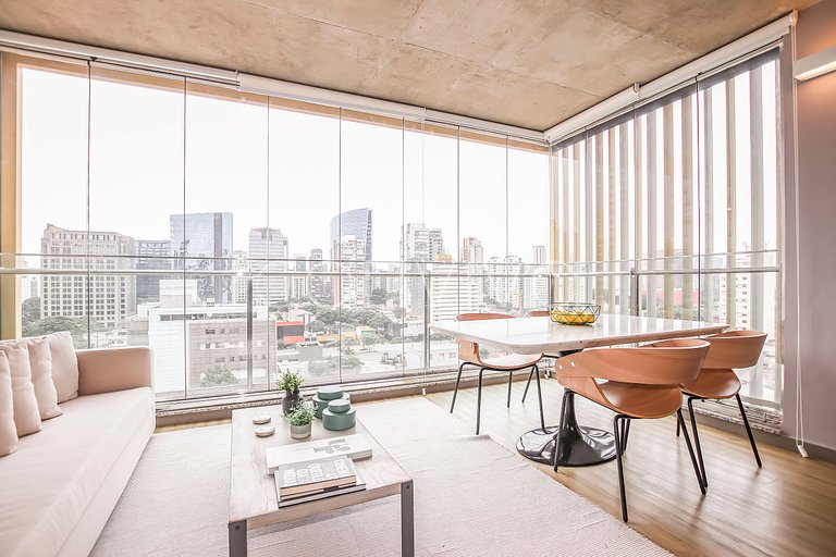 FI094 Duplex luxuoso no Forma Itaim