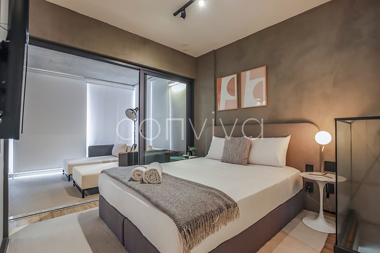 FI094 Duplex luxuoso no Forma Itaim