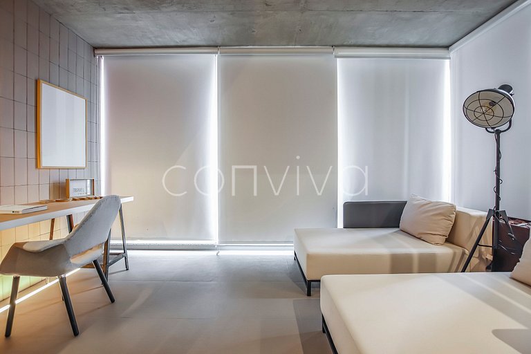 FI094 Duplex luxuoso no Forma Itaim