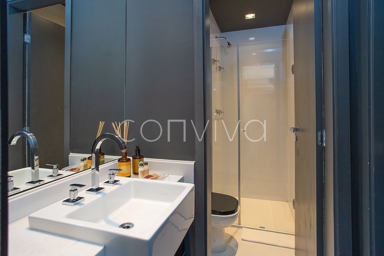 LD085 Duplex com vista espatácular na Vila Madalena