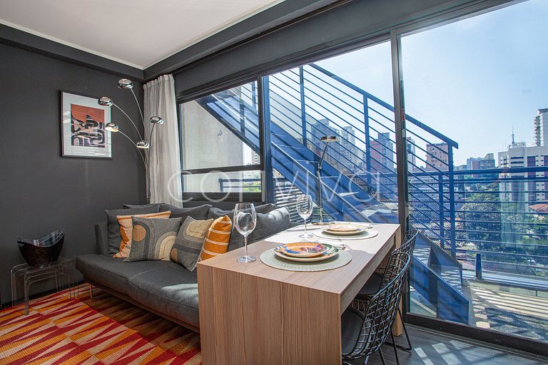 LD085 Duplex with spectacular view in Vila Madalena