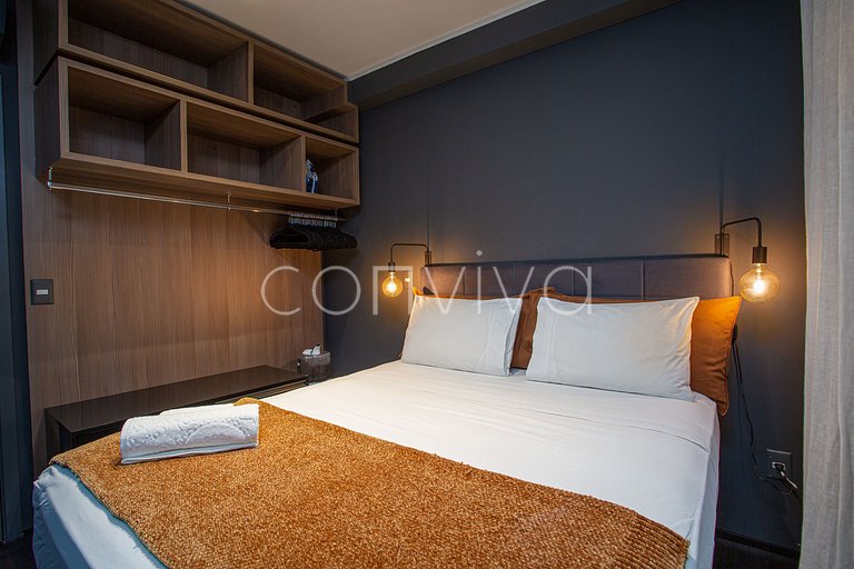 LD085 Duplex com vista espatácular na Vila Madalena