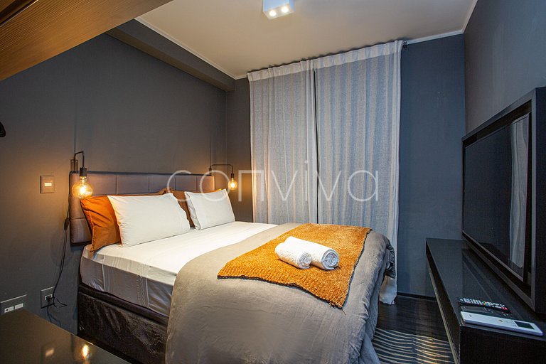 LD085 Duplex with spectacular view in Vila Madalena
