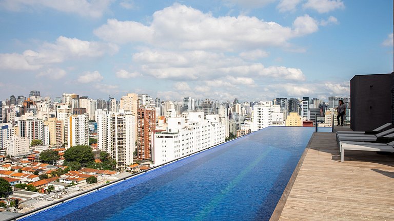 HI101 Duplex no Huma Itaim | 02 quartos