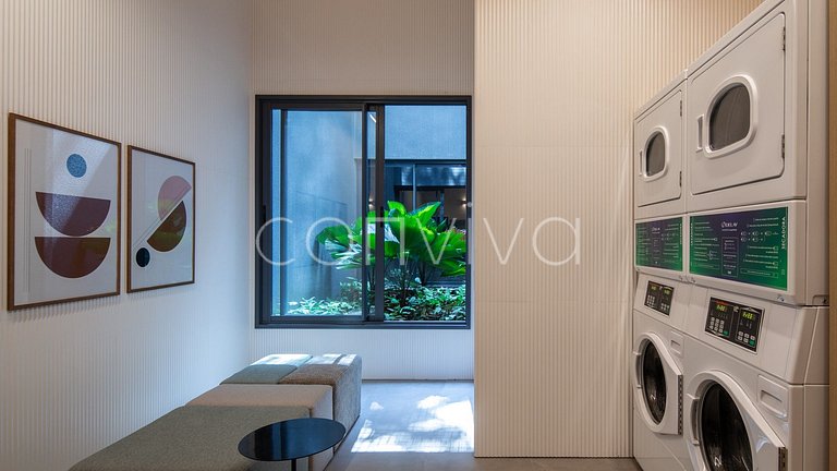 HI021 Huma Itaim Premium: Duplex 89m² c/ varanda